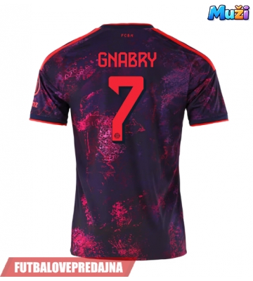 Lacne Muži Futbalové dres Bayern Munich Serge Gnabry #7 2026-27 Krátky Rukáv - Tretina